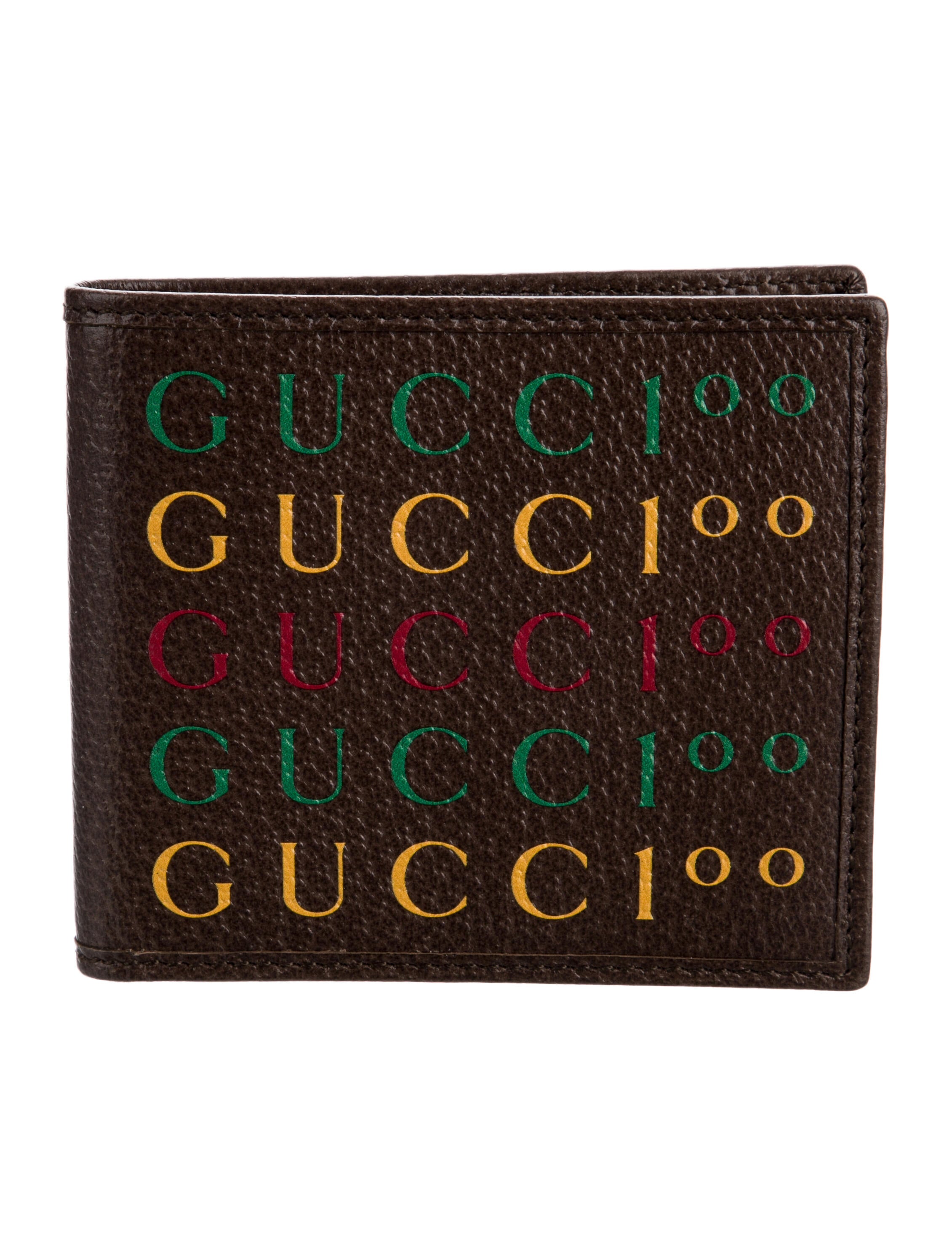 Gucci 100 Centennial Calfskin Bifold Wallet